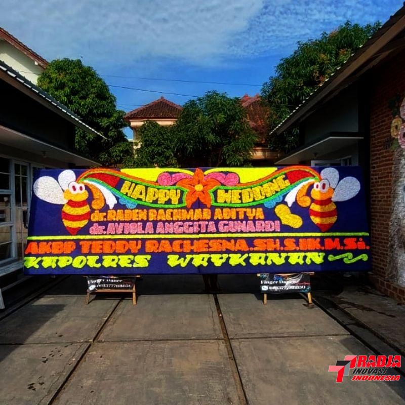 Papan Bunga di Jayapura