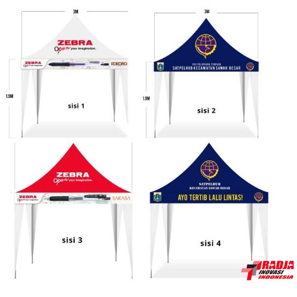 Tenda Promosi di Kendari - 3